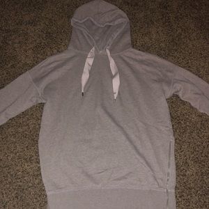 Aerie hoodie with zipper detailing on sides